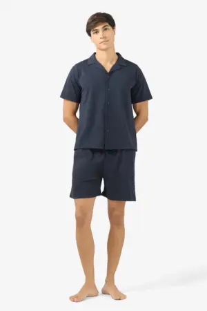 طقم بيجامة قميص وشورت